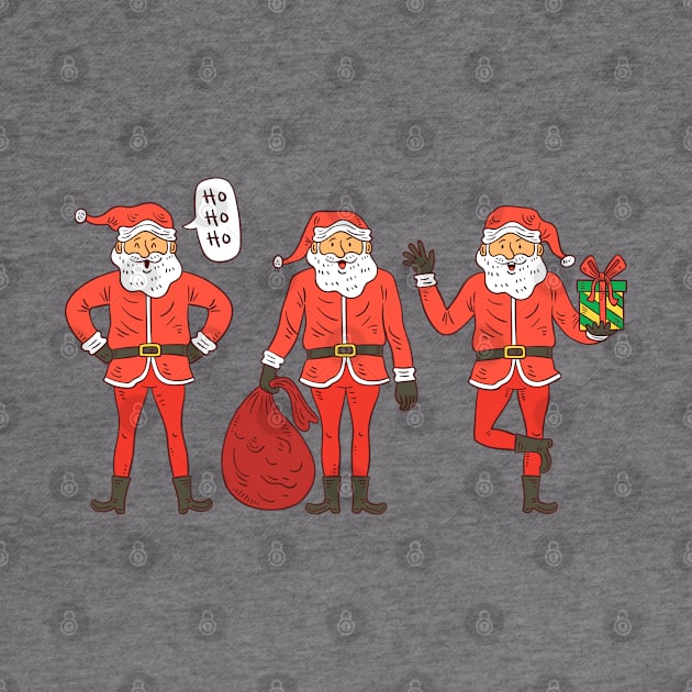 Santa Claus Funny by Mako Design 